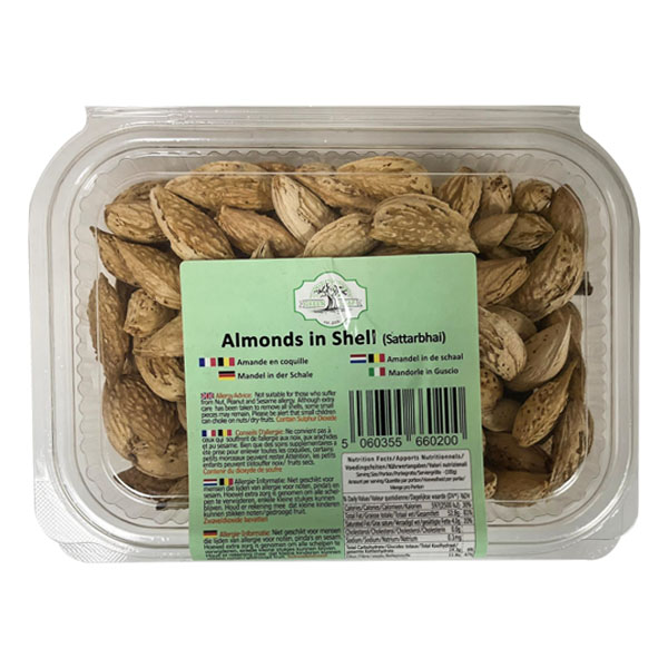 Mokhtar Almonds In Shell 200g