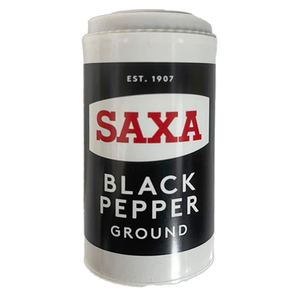 Saxa Ground Black Pepper 25g