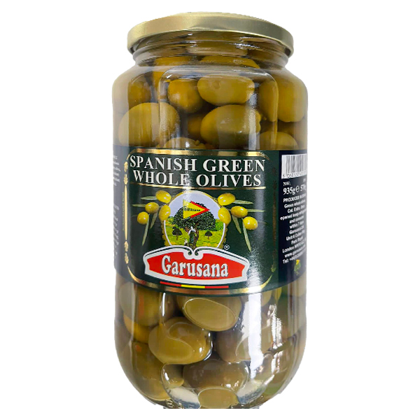 Garusana Sliced Green Olives 910g