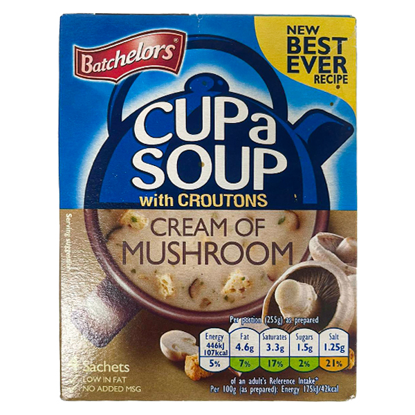 Cup Sup Cream Mashroom