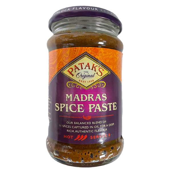 Pataks Madras Curry Hot 283g