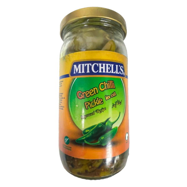 Mitchells Green Chilli Pickle 340g