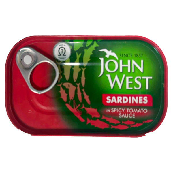 Johny West Sardines Spicy Tomato 120g