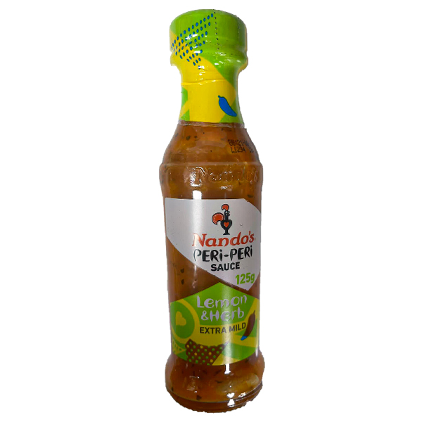 Nandoos Peri Peri Lemon & Herb Sa 125g