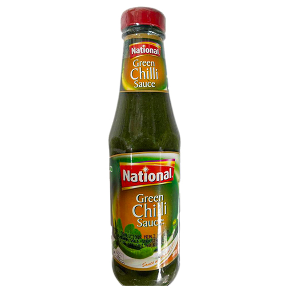 National Green Chilli Sauce 300g