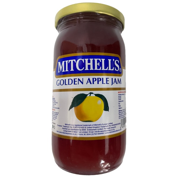 Mitchells Diet Golden Apple Jam 450g