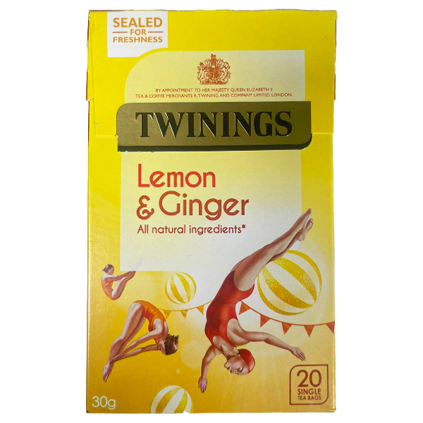 Twinings Lemon & Ginger 20s