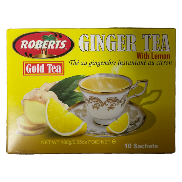 Roberts Ginger Tea With Lemon 180g