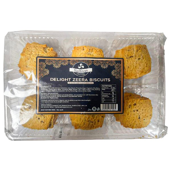 Saffron Delight Zeera Biscuits 12pcs