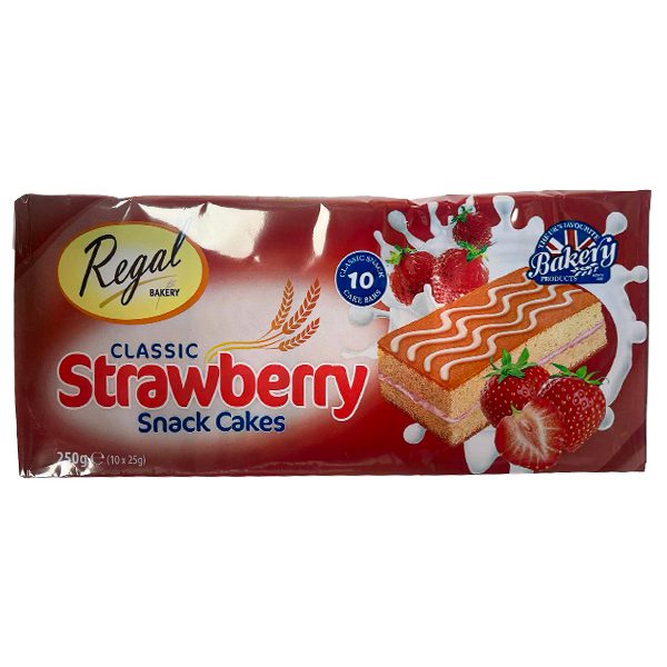 Regal Classic Strawberry Cakes 250g