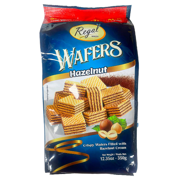 Regals Waffers Hazelnut 350g