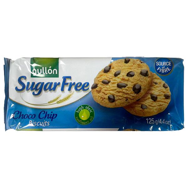 Gullon Suger Free Choco Chip 125g