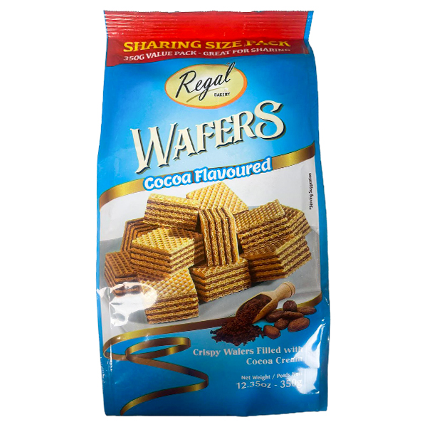 Regal Waffers Cocoa Flavoured 350g