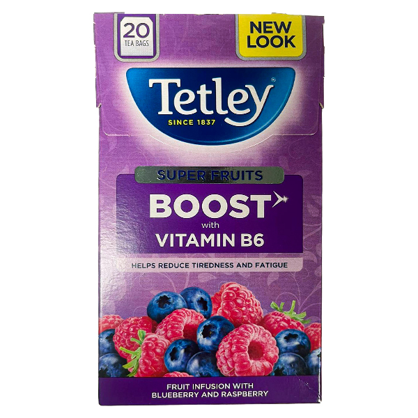 Tetley Boost Vitamin B6 20s