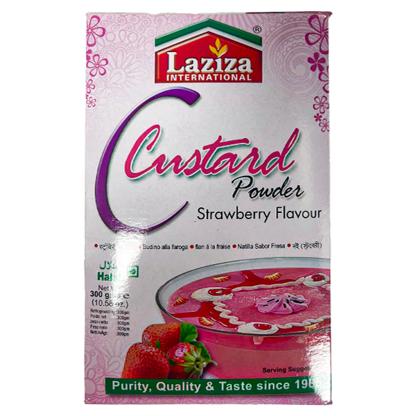 Laziza Custards Strawberry 300g