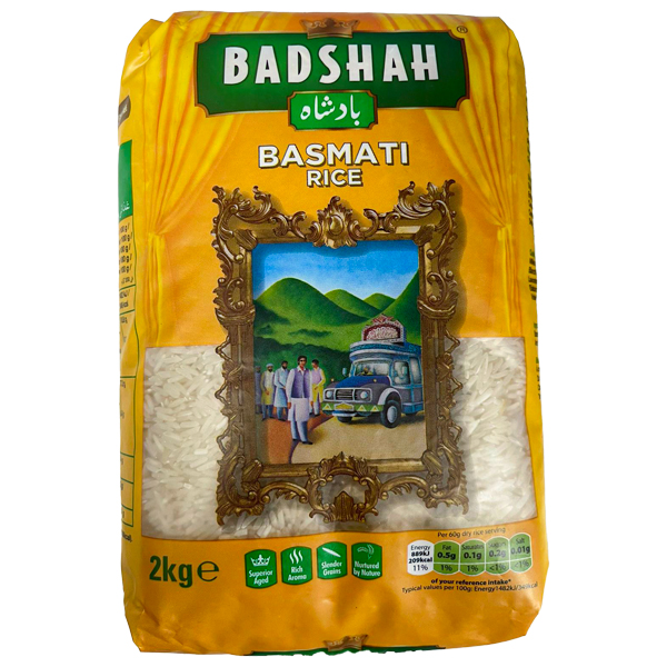 Badshah Basmati Rice 2kg