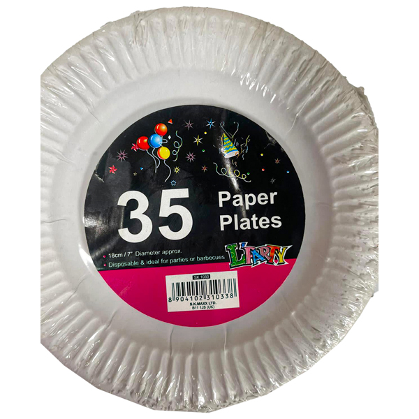 Lparty Paper Plated 35s