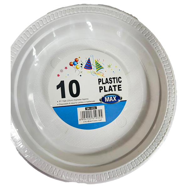 Plastic Plates 10s