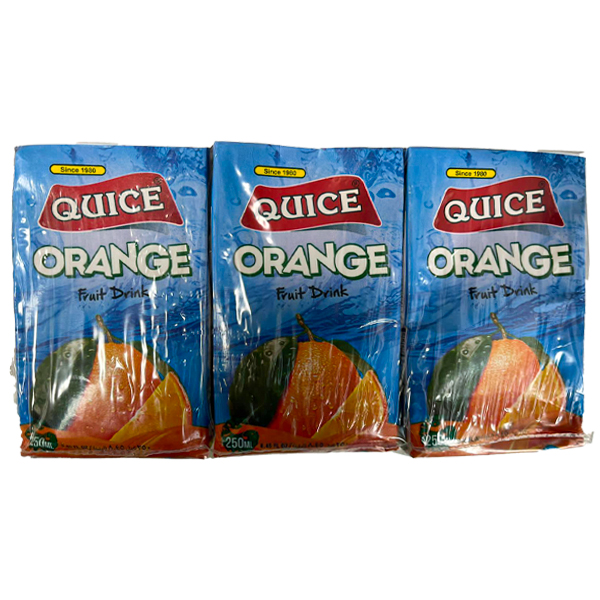 Quice Orange Fruit Drink 6x250ml