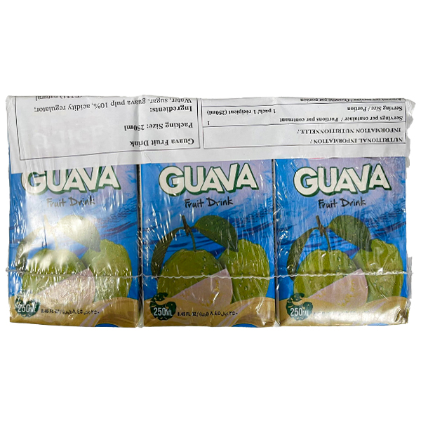 Quice Guava Fruit Drink 6x250ml