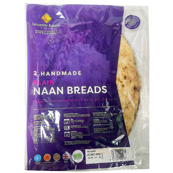 Plain Naan Breads 2S