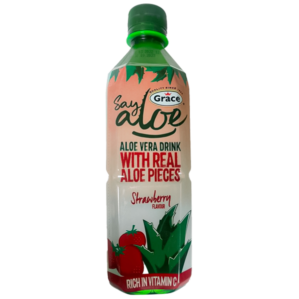 Grace Aloe Vera Strawberry 500ml