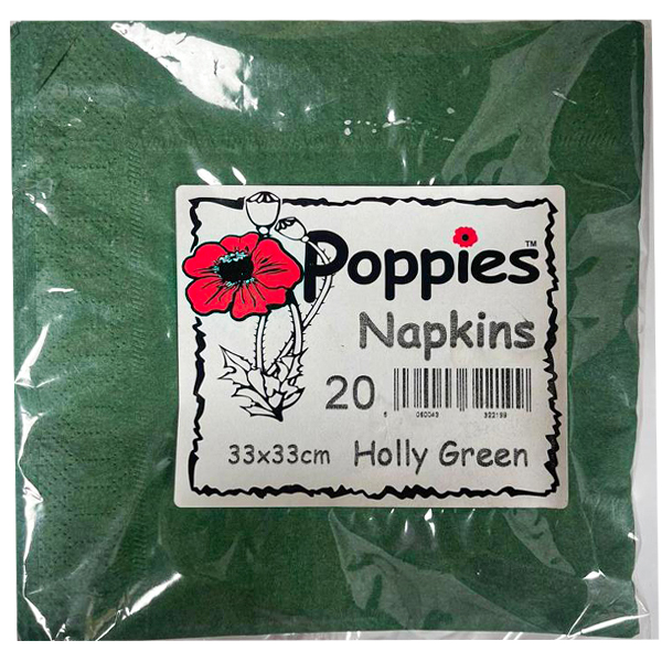 Poppies Napkins 20