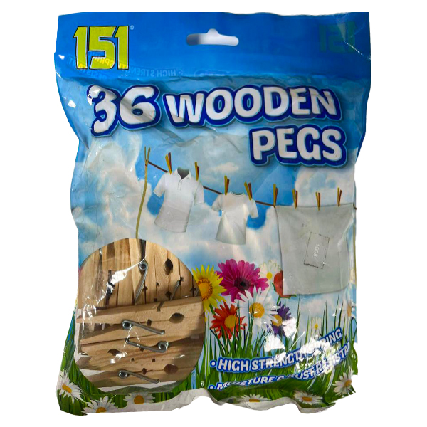 Plastic Pegs 36