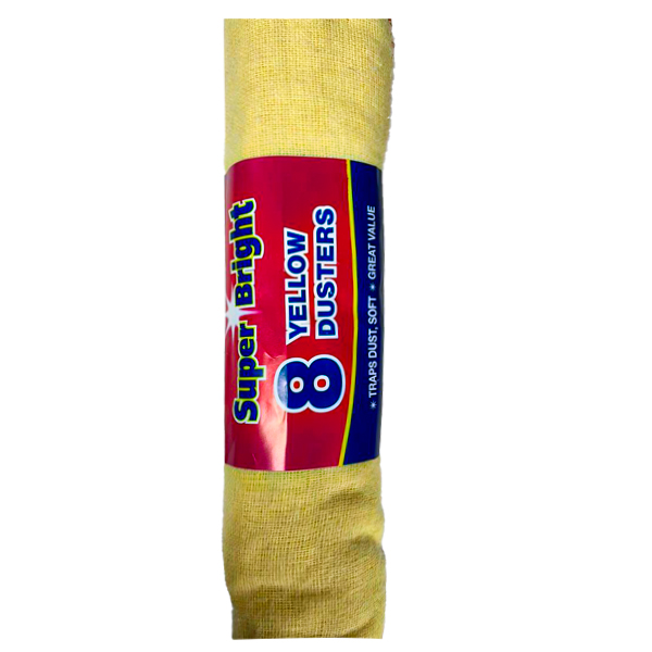 Super Bright Yellow Dusters 8PK