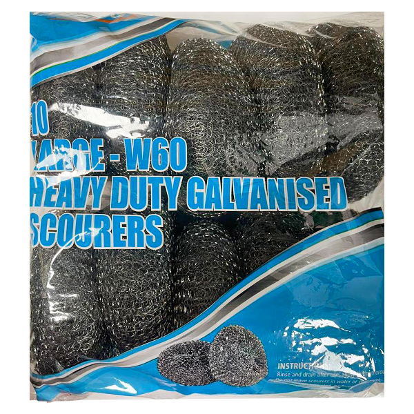 Microban Heavy Duty Sponge Scourers 3PK