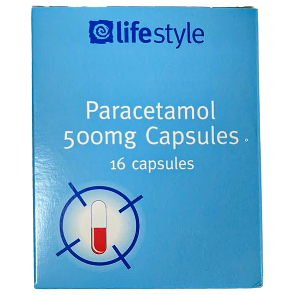 Lifestyle Paracetamol Caps 16S
