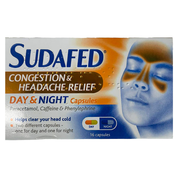 Sudafed Congestion & Headache 18