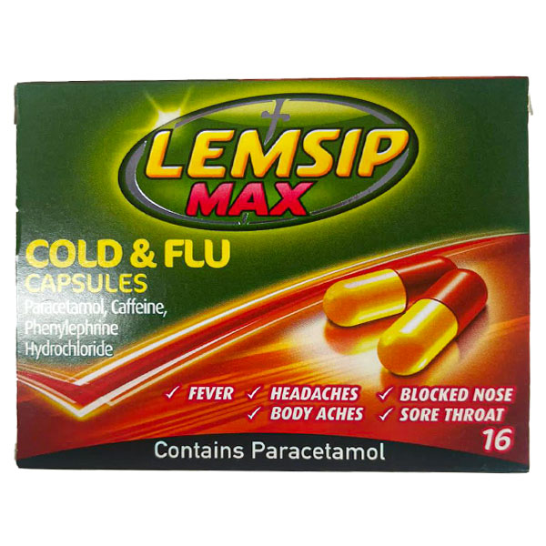 Lemsip Max Cold And Flu  16S