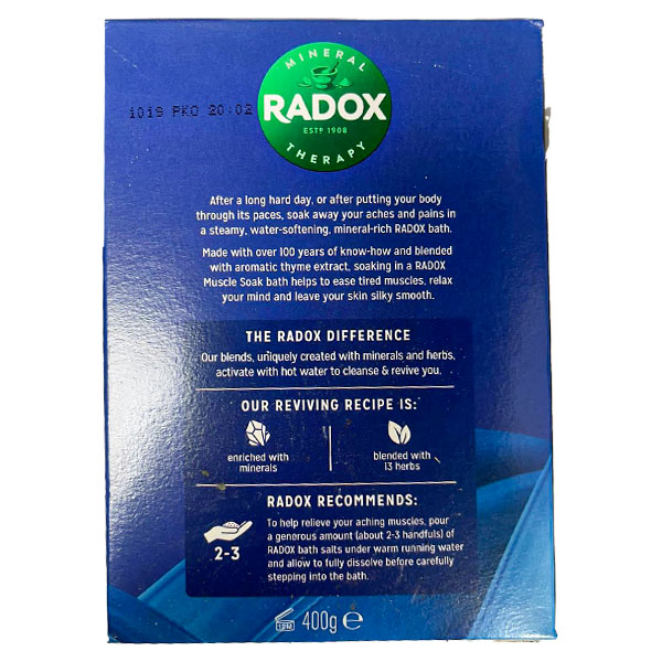 Radox Muscle Soak 400G