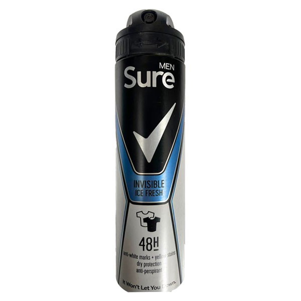 Men Sure Ice Fresh Body Spray 150ml